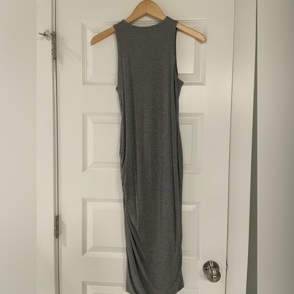 Banana Republic Bodycon Midi Sleeveless Dress, Crew Neck, Petite XS - Picture 2 of 5
